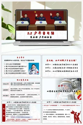 【议题式教学】5.2少年当自强 课件+教案 统编版道法九年级下册