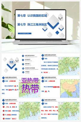 7.7 珠江三角洲地区 课件 中图版 初中地理七年级下册