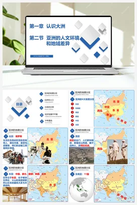 5.2 亚洲的人文环境和地域差异 精品课件+练习 中图版 初中地理八年级下册