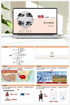 第9章 青藏地区（单元总结） 课件+分层练习 人教版 初中地理 八年级下册
