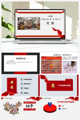 1.3 民族 课件 人教版 初中地理八年级上册