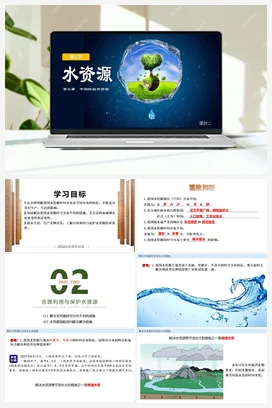 3.3水资源 课件+分层练习 人教版 初中地理八年级上册