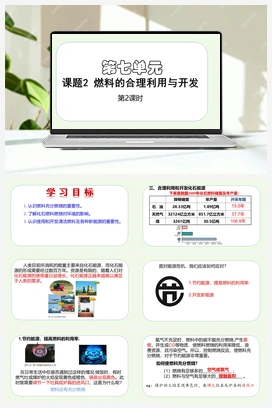 燃料的合理利用与开发（课件） 人教版初中化学九年级上册