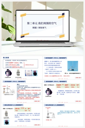 第二单元 课题3 制取氧气-【优质课件】 人教版初中化学九年级上册