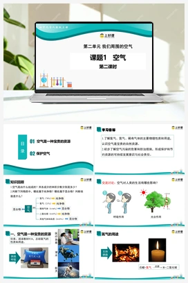 课题1 空气（第2课时）（课件+作业+视频） 人教版初中化学九年级上册