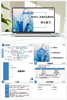 《金属和金属材料》（课件+知识清单+单元测试） 人教版初中化学九年级下册