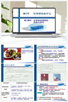 1.2 化学研究些什么（课件+作业） 沪教版初中化学九年级上册