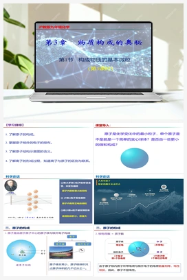 3.1 构成物质的基本微粒（第3课时）（课件+视频） 沪教版初中化学九年级上册