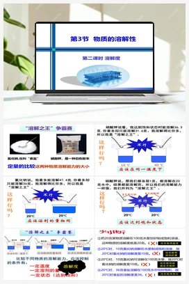 6.3 物质的溶解性 （ 影响物质溶解性的因素 ）（课件+作业+视频） 沪教版初中化学九年级下册