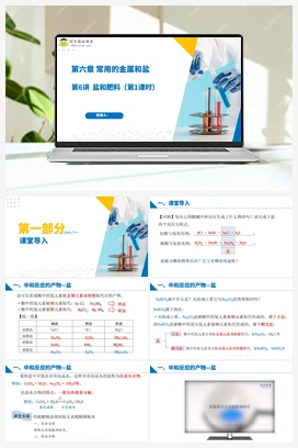 第6讲 盐和肥料（课件+视频） 沪教版初中化学九年级下册