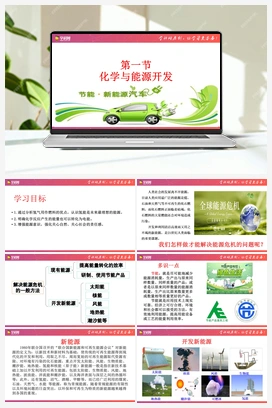 6.1 化学与能源开发（课件+练习） 鲁教版初中化学九年级