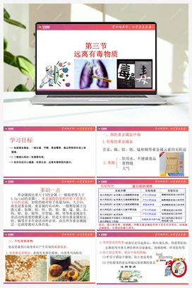 5.3 远离有毒物质（课件+练习） 鲁教版初中化学九年级