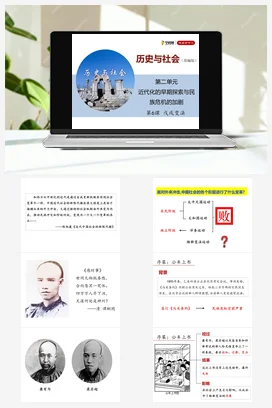 2.6戊戌变法精品课堂 课件 练习 部编版八年级历史上册