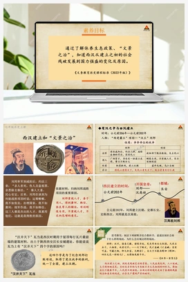 第11课 西汉建立和“文景之治” 课件 新人教版初中历史七年级上册