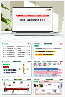 第6课 战国时期的社会变革 课件+教案 新人教版初中历史七年级上册