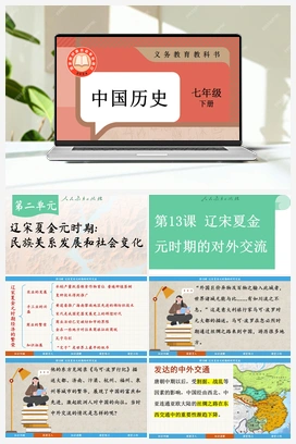 第13课 辽宋夏金元时期的对外交流 课件 新人教版初中历史七年级下册