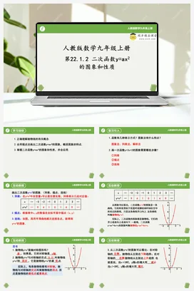 22.1.2 二次函数y=ax2的图象和性质 课件 重难点专项练习（四大题型）-九年级数学上册同步精品课堂（人教版）