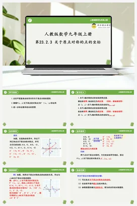 23.2.3关于原点对称的点的坐标 课件 重难点专项练习-九年级数学上册同步精品课堂（人教版）