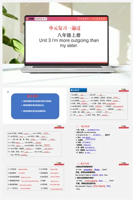 2022-2023学年八年级英语上册单元复习过过过（人教版）