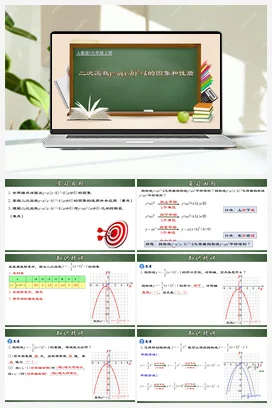 22.1.5 二次函数y=a(x-h)²＋k的图象和性质（课件，含动画演示）-九年级数学上册同步精品课堂（人教版）