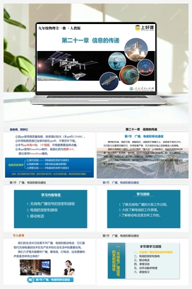 21.3 广播、电视和移动通信（课件+导学案+作业） 人教版初中物理九年级