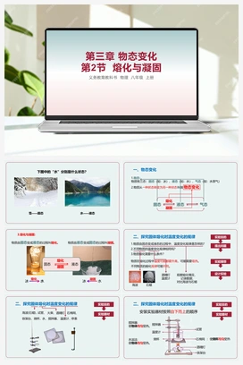第2节 熔化与凝固 课件 人教版初中物理八年级上册