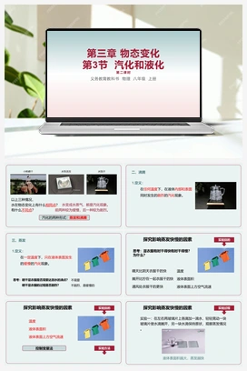 第3节 汽化和液化 课件 人教版初中物理八年级上册