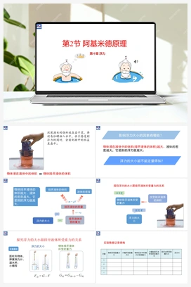 第2节 阿基米德原理【大单元课件】 人教版初中物理八年级下册