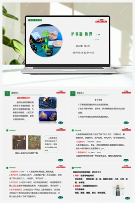 专题20.3 材料的开发和利用（课件+练习） 沪科版初中物理九年级上册