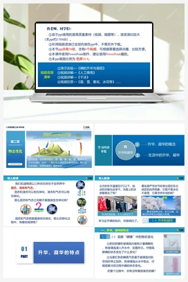 2.4 升华和凝华 （课件含视频） 苏科版初中物理八年级上册