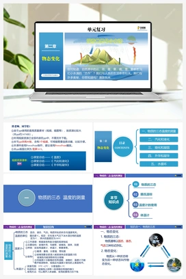 第二章 物态变化——单元复习 （课件含视频） 苏科版初中物理八年级上册