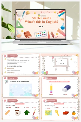 Starter Unit 2 第1课时（1a-2e）(课件+练习） 人教版初中英语七年级上册