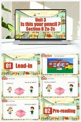 Unit 3 第4课时 (Section B 2a-2c) 课件+教案+导学案+作业 人教版初中英语七年级上册