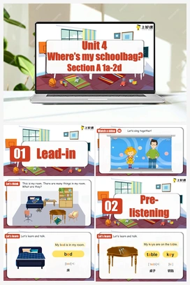 Unit 4 第1课时 (Section A 1a-2d) （课件+教案+导学案+作业） 人教版初中英语七年级上册