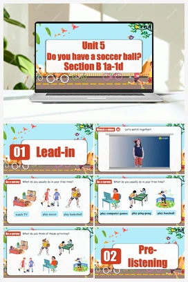 Unit 5 第3课时 (Section B 1a-1d) 课件+教案+导学案+作业 人教版初中英语七年级上册