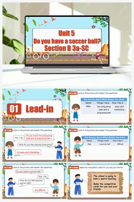 Unit 5 第5课时 (Section B 3a-SC) 课件+教案+导学案+作业 人教版初中英语七年级上册
