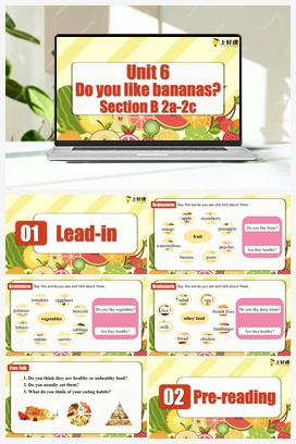 Unit 6 第4课时 (Section B 2a-2c) 课件+教案+导学案+作业 人教版初中英语七年级上册