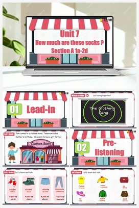 Unit 7 第1课时 (Section A 1a-2e) 课件+教案+导学案+作业 人教版初中英语七年级上册