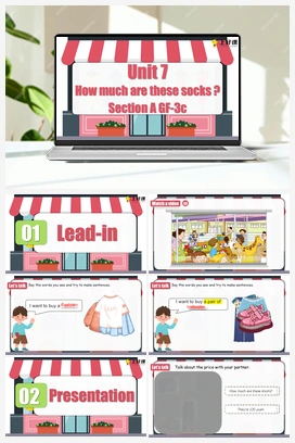 Unit 7 第2课时 (Section A GF-3c) 课件+教案+导学案+作业 人教版初中英语七年级上册