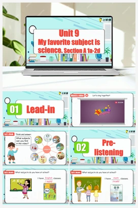 Unit 9 第1课时 (Section A 1a-2d) 课件+教案+导学案+作业 人教版初中英语七年级上册
