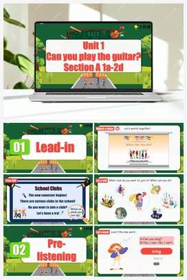 Unit 1 第1课时 (Section A 1a-2d) 课件+导学案+作业 人教版初中英语七年级下册