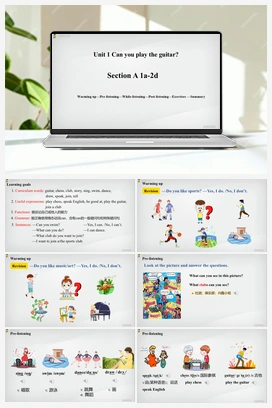 Unit 1 第1课时（Section A 1a-2d）【课件】 人教版初中英语七年级下册