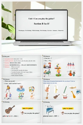 Unit 1 第3课时（Section B 1a-1f）【课件】 人教版初中英语七年级下册