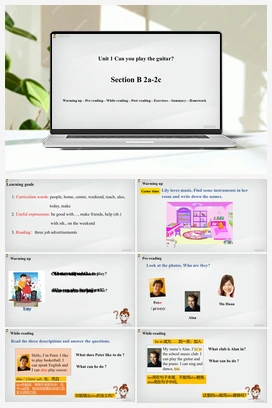 Unit 1 第4课时（Section B 2a-2c）【课件】 人教版初中英语七年级下册