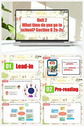 Unit 2 第4课时 (Section B 2a-2c) 课件 人教版初中英语七年级下册
