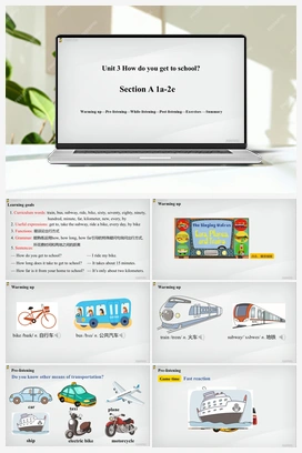 Unit 3 第1课时（Section A 1a-2e）【课件】 人教版初中英语七年级下册