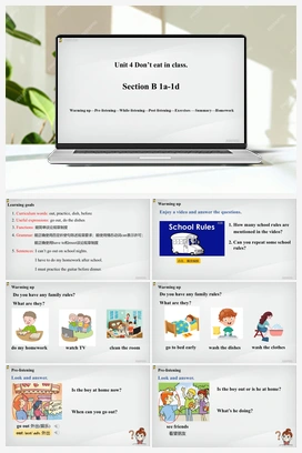 Unit 4 第3课时（Section B 1a-1d）【课件】 人教版初中英语七年级下册