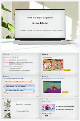 Unit 5 第3课时（Section B 1a-1d）【课件】 人教版初中英语七年级下册