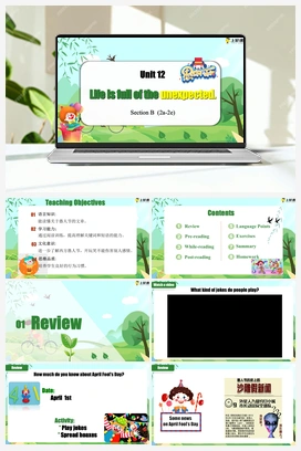 Unit 12 第5课时 Section B (2a-2e)(课件+教案) 人教版初中英语九年级