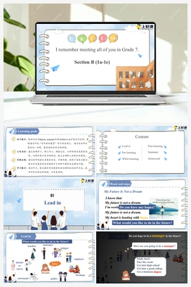 Unit 14 第4课时 (Section B 1a-1e)（课件+教案） 人教版初中英语九年级